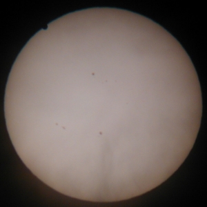 2012 Venus transit observed by HCO Project Engineer, Andrew Baxter